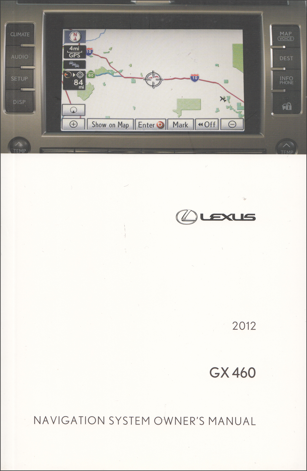 2012 Lexus GX 460 Owner's Manual Original