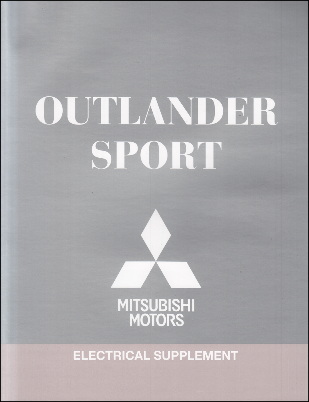 2012 Mitsubishi Outlander Sport Wiring Diagram Manual Original