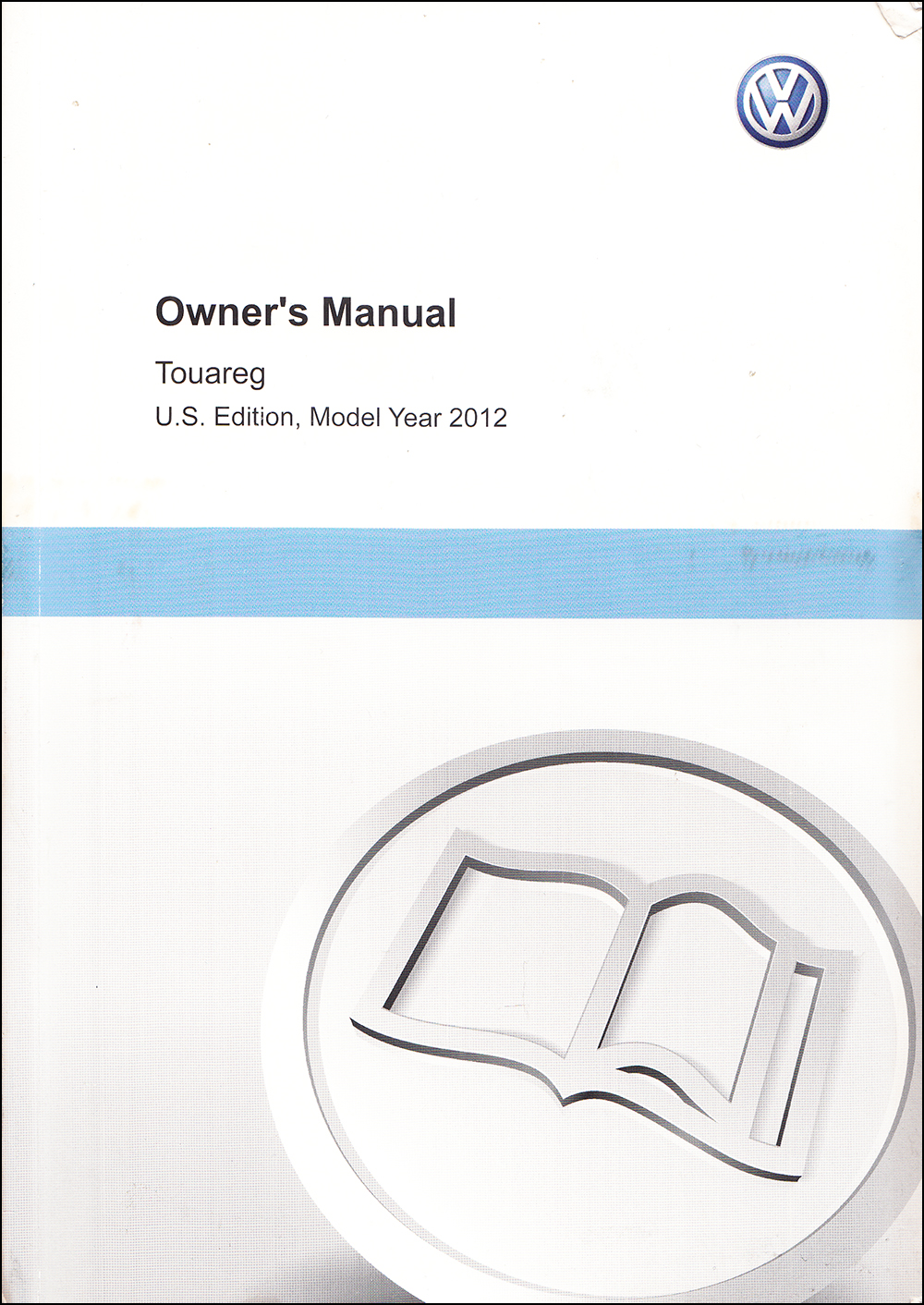 2012 Volkswagen Touareg Owner's Manual Original