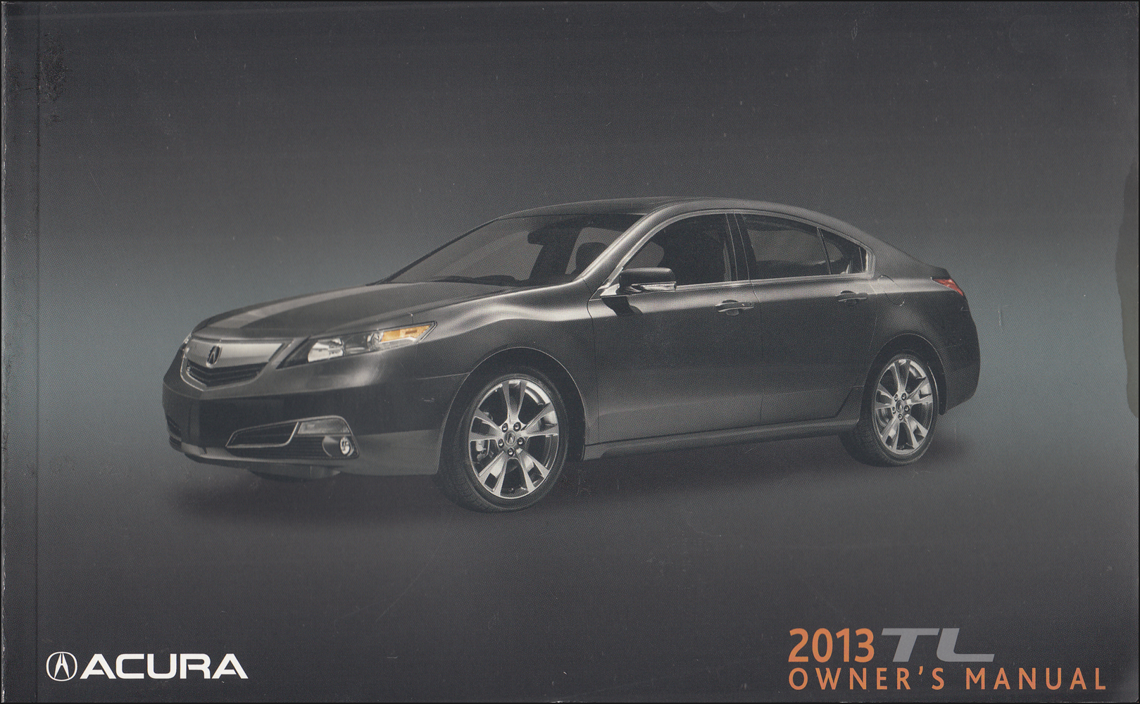 2013 Acura TL Owners Manual Original