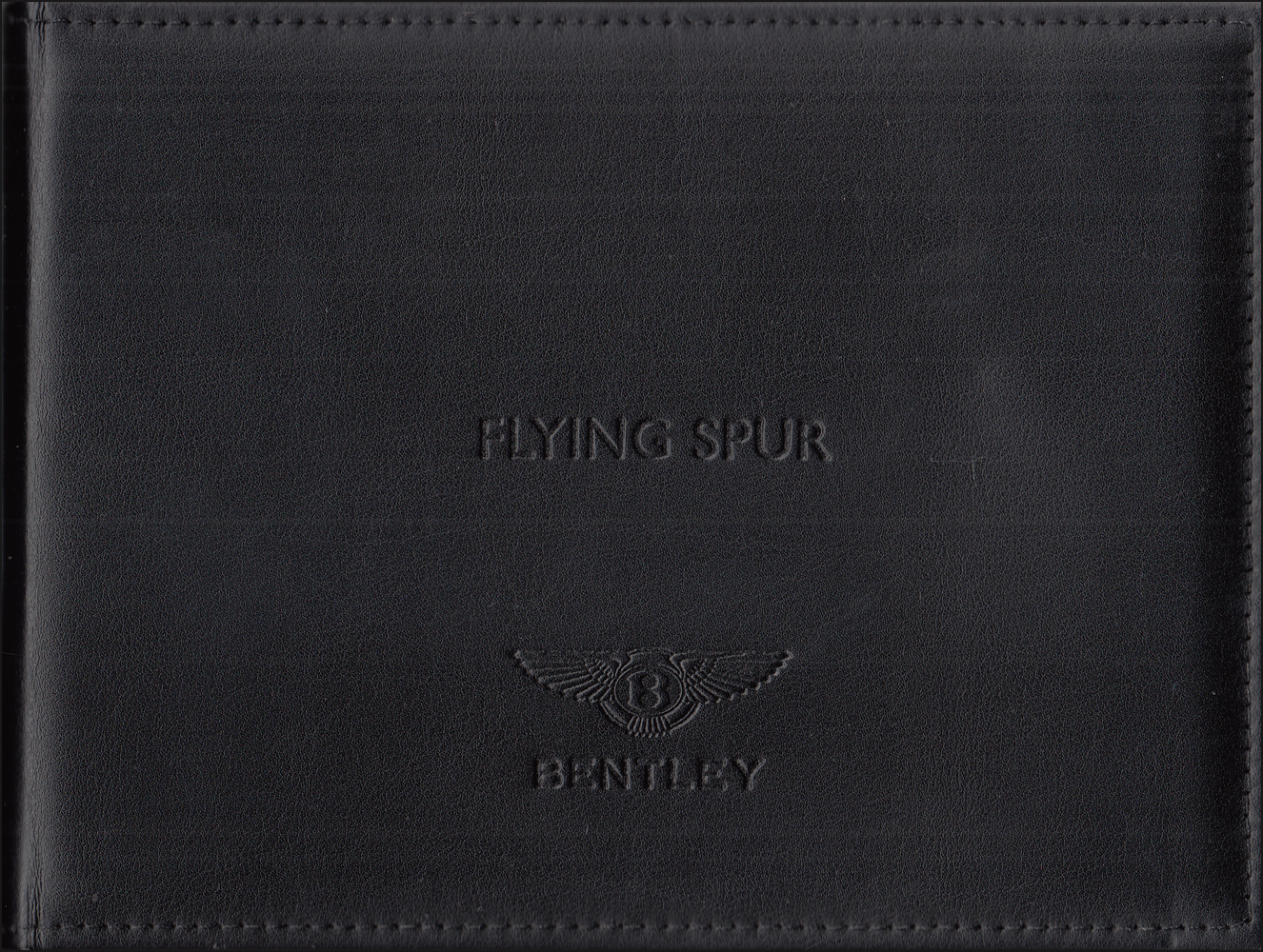 2013 Bentley Flying Spur Owner's Manual Original