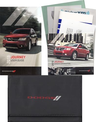 2013 Dodge Journey User Guide Owner's Manual Package with Case Original