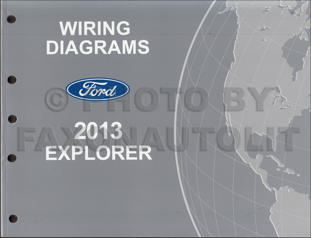 2013 Ford Explorer Wiring Diagram Manual Original