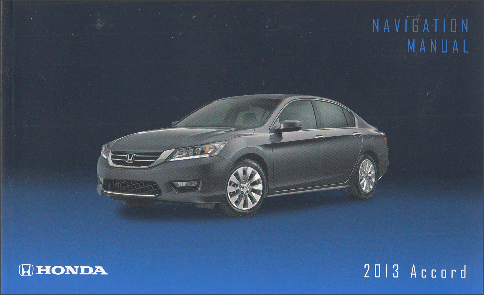 2013 Honda Accord Navigation System Owners Manual Original