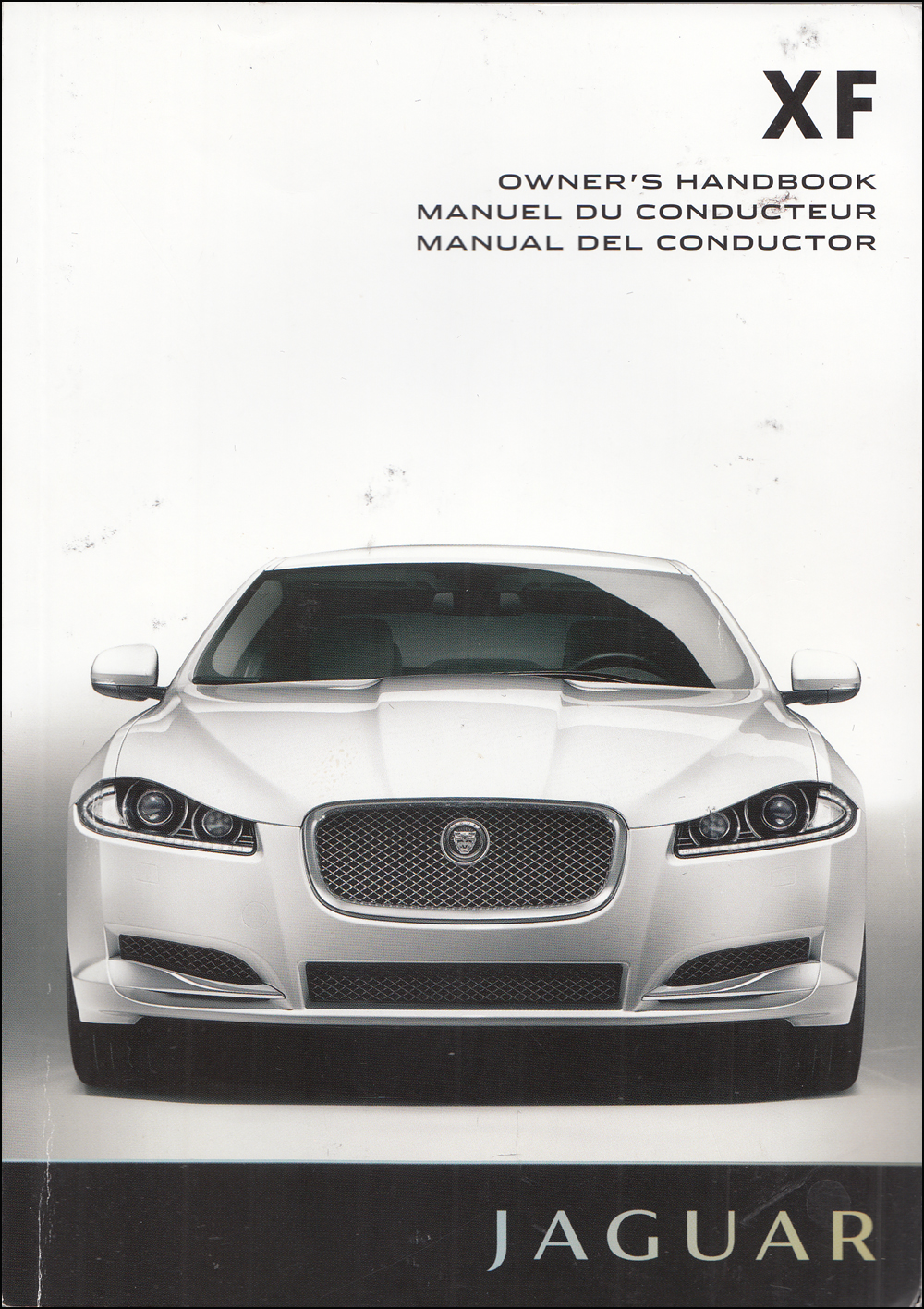 2013 Jaguar XF Owners Manual Original
