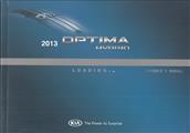 2013 Kia Optima Hybrid Owners Manual Original