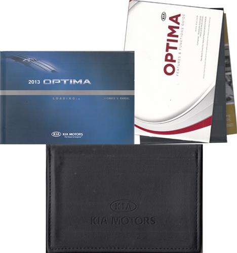 2013 Kia Optima Owners Manual Package Original