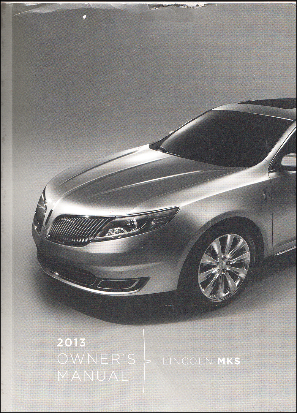 2013 Lincoln MKS Original Owner's Manual