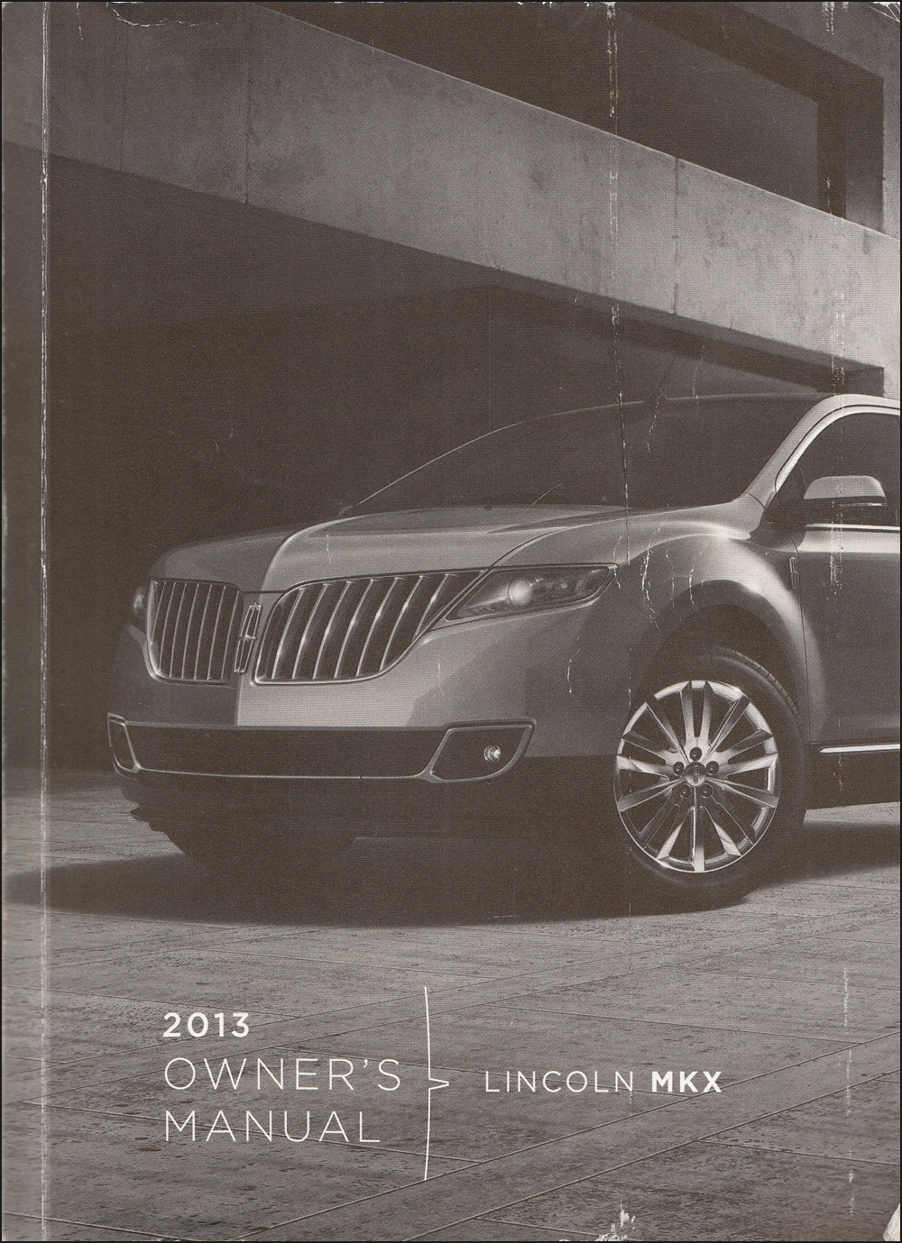 2013 Lincoln MKX Owner's Manual Original