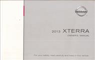 2013 Nissan Xterra Owner's Manual Original