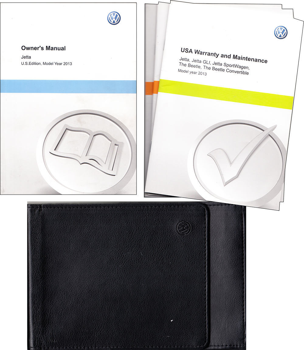 2013 Volkswagen Jetta Owner's Manual Package Original
