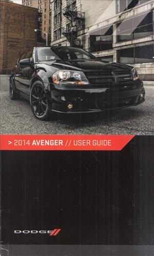 2014 Dodge Avenger User Guide Owner's Manual Original