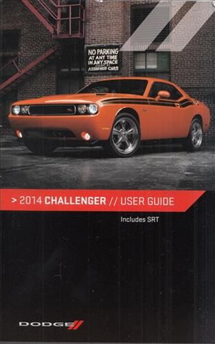 2014 Dodge Challenger User Guide Owner's Manual Original