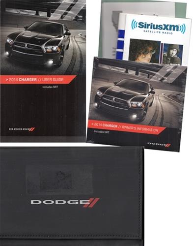 2014 Dodge Charger User Guide Owner's Manual Package with Case Original