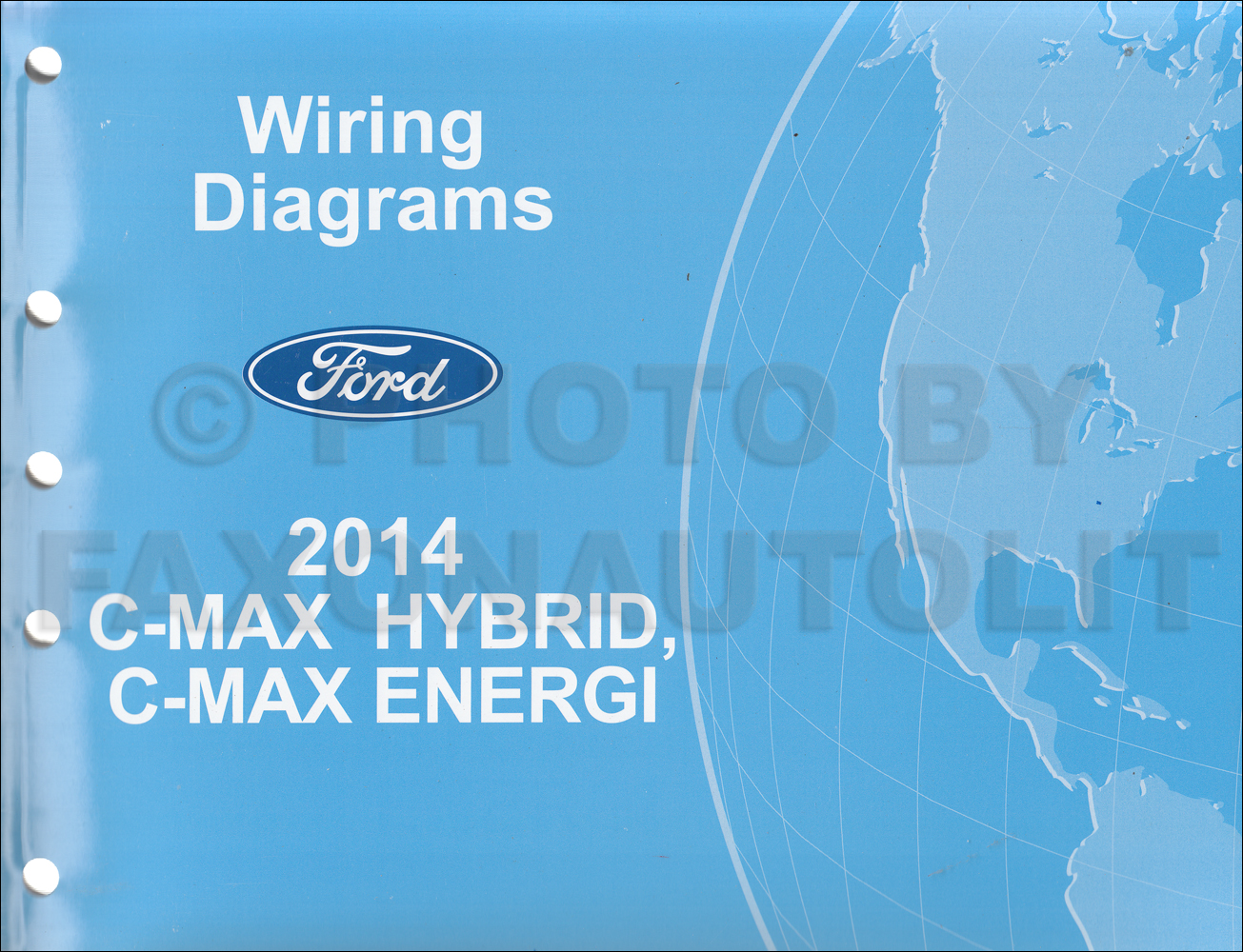 2014 Ford C-Max Wiring Diagram Manual Original