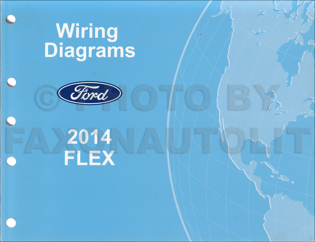 2014 Ford Flex Wiring Diagram Manual Original