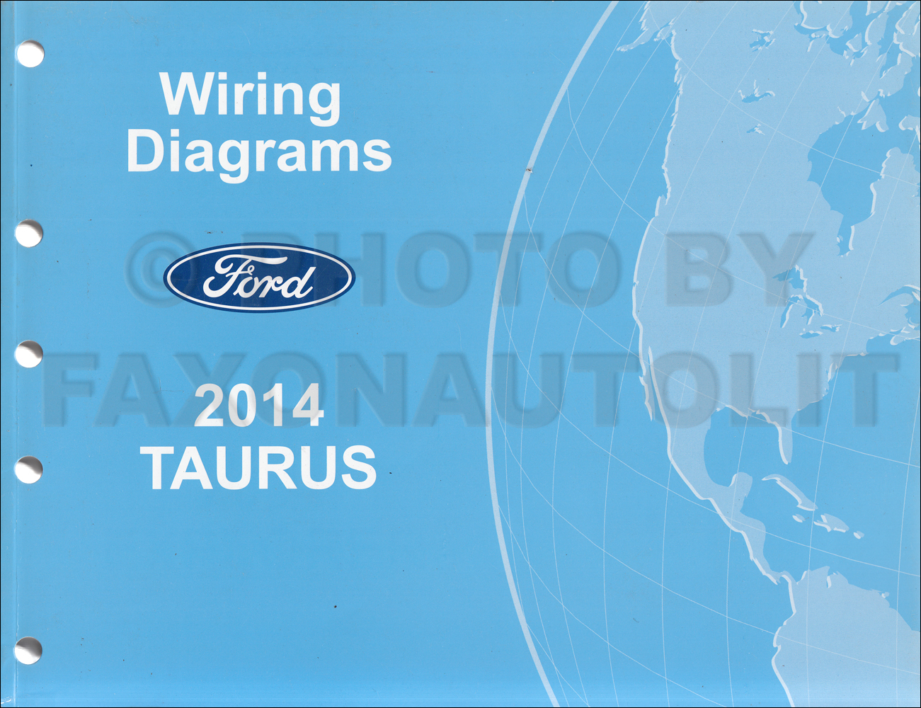 2014 Ford Taurus Wiring Diagram Manual Original