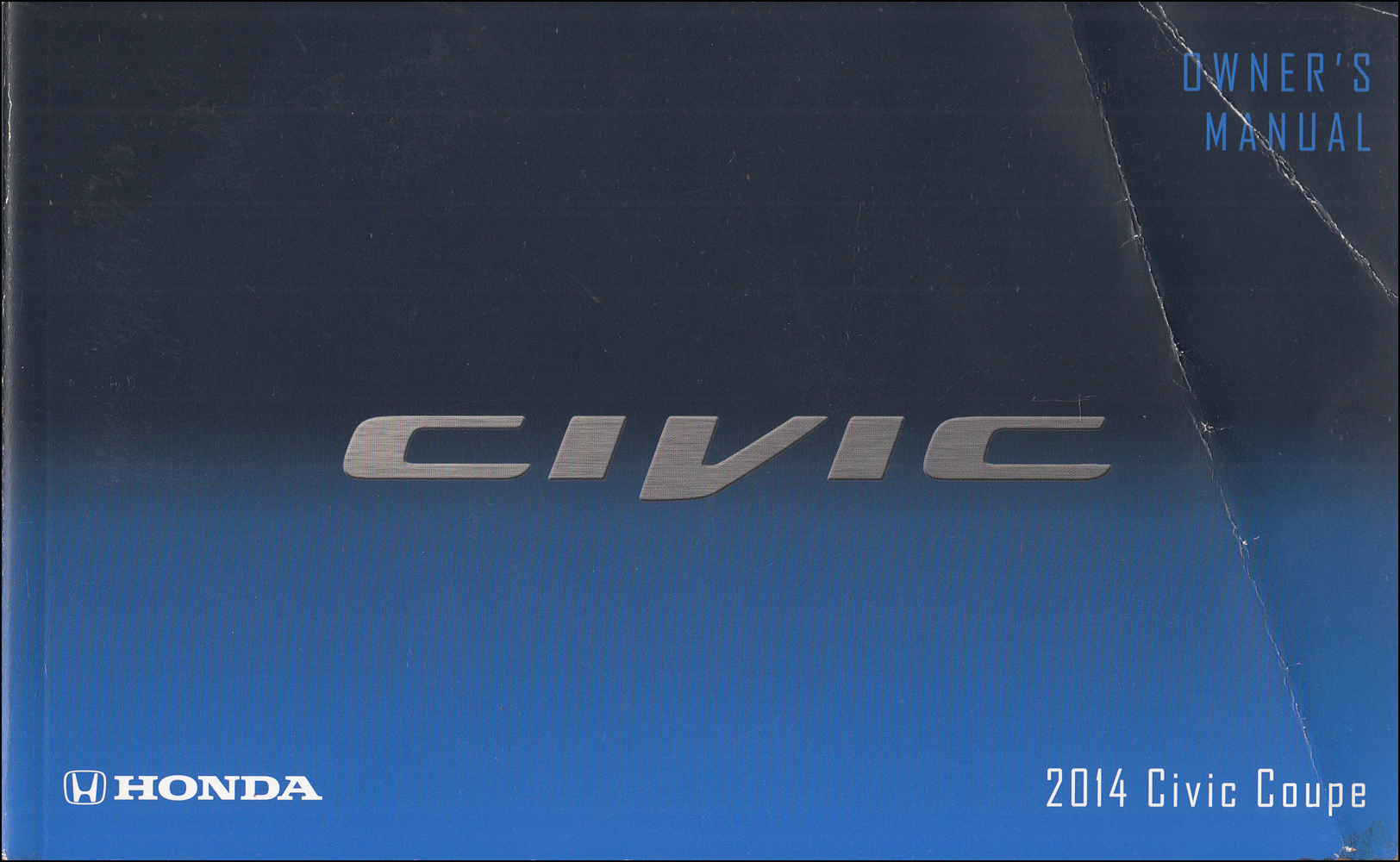 2014 Honda Civic Coupe Owner's Manual Original 2 Door