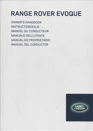 2014 Land Rover Range Rover Evoque Owner's Manual Original
