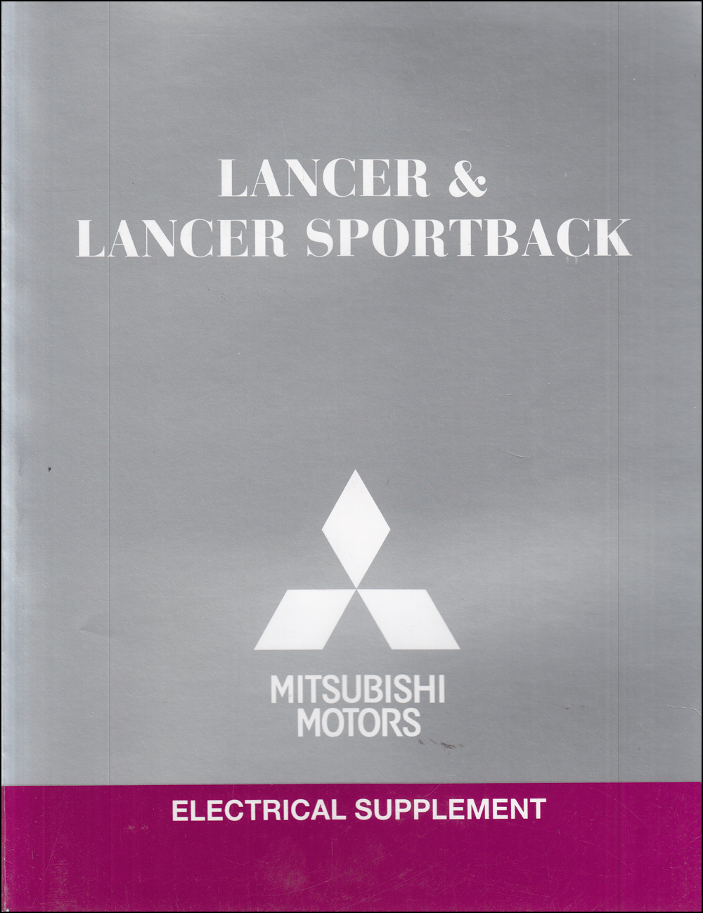 2014 Mitsubishi Lancer & Lancer Sportback Wiring Diagram Manual Original 