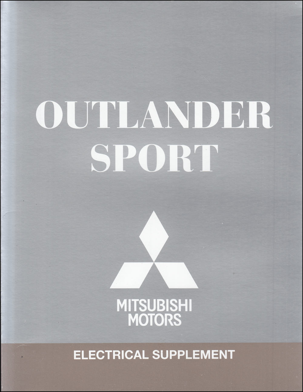 2014 Mitsubishi Outlander Sport Wiring Diagram Manual Original