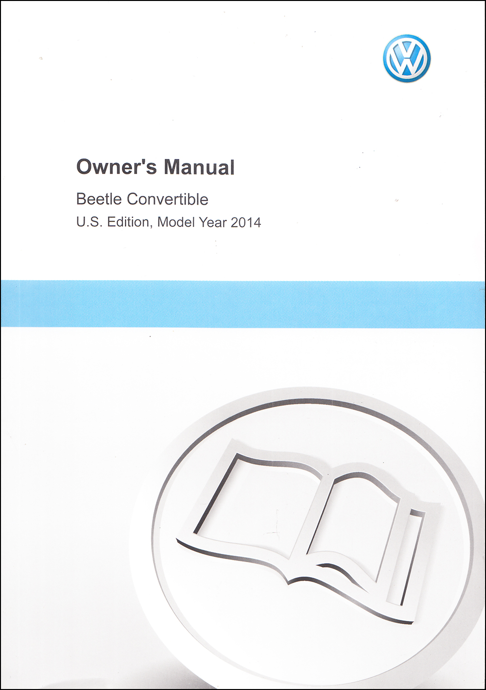 2014 Volkswagen Beetle Convertible Owner's Manual Original