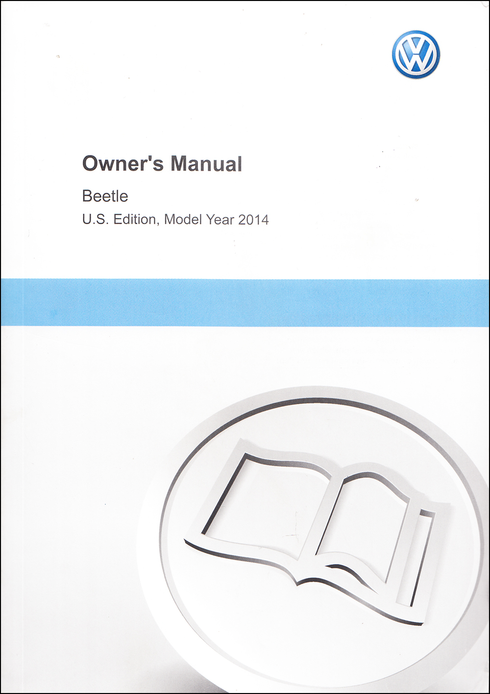 2014 Volkswagen Beetle Owner's Manual Original