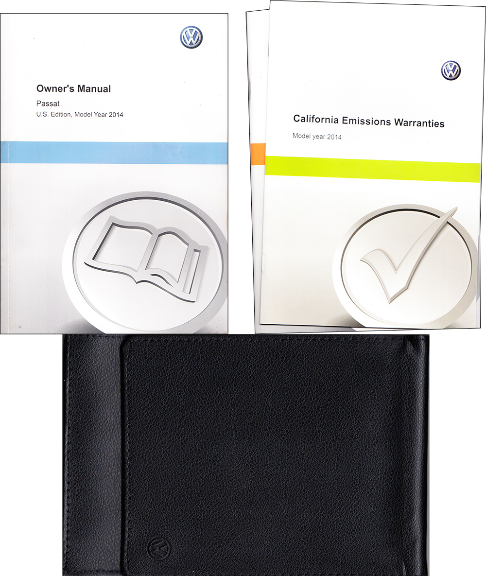 2014 Volkswagen Passat Owner's Manual Package Original