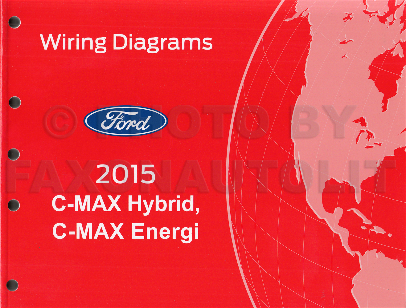 2015 Ford C-Max Wiring Diagram Manual Original