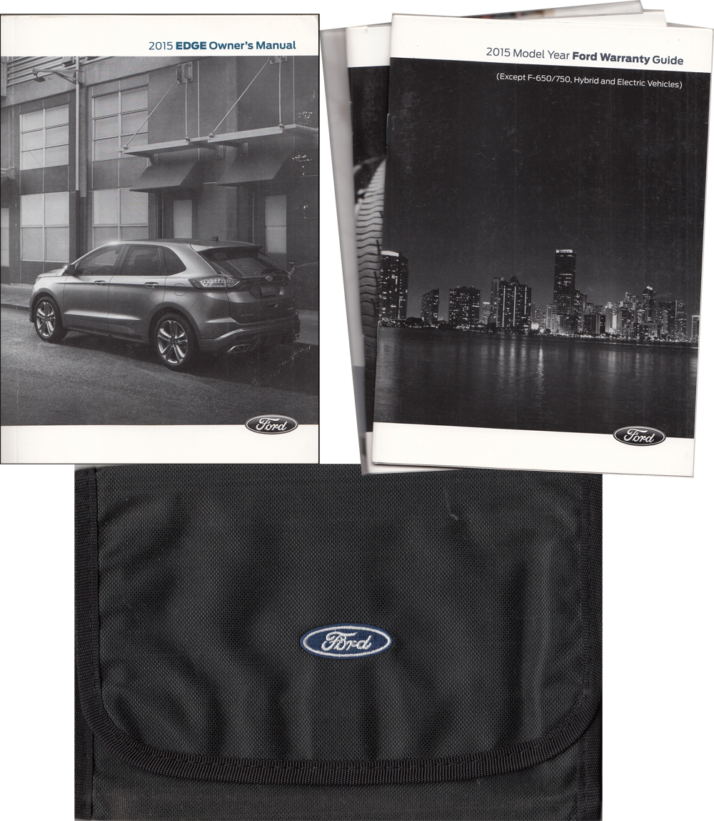 2015 Ford Edge Owner's Manual Package with Case Original