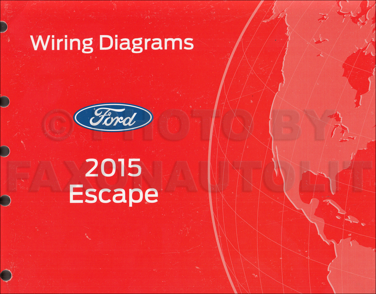 2015 Ford Escape Wiring Diagram Manual Original
