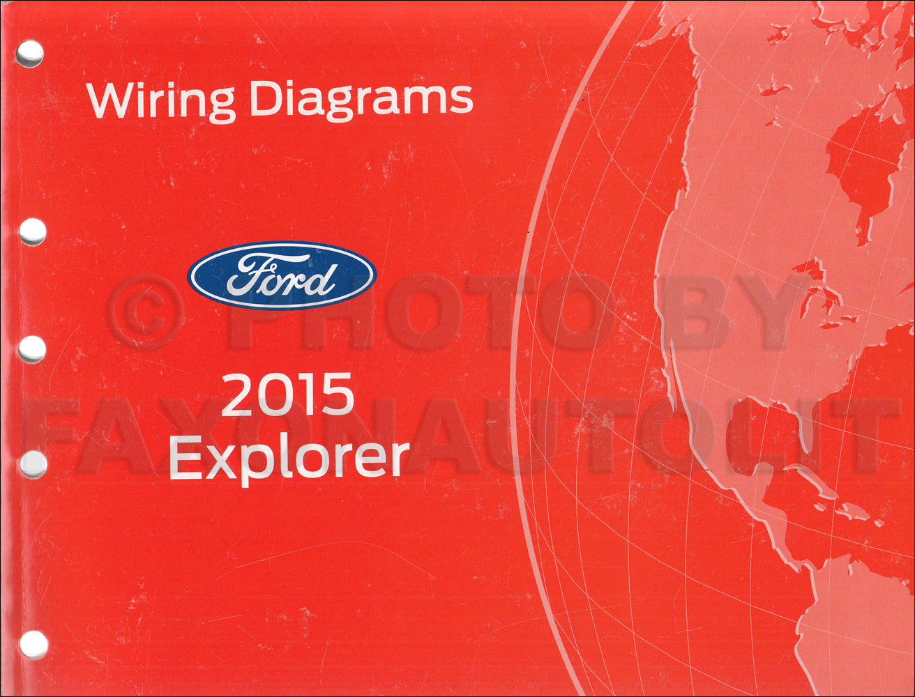2015 Ford Explorer Wiring Diagram Manual Original