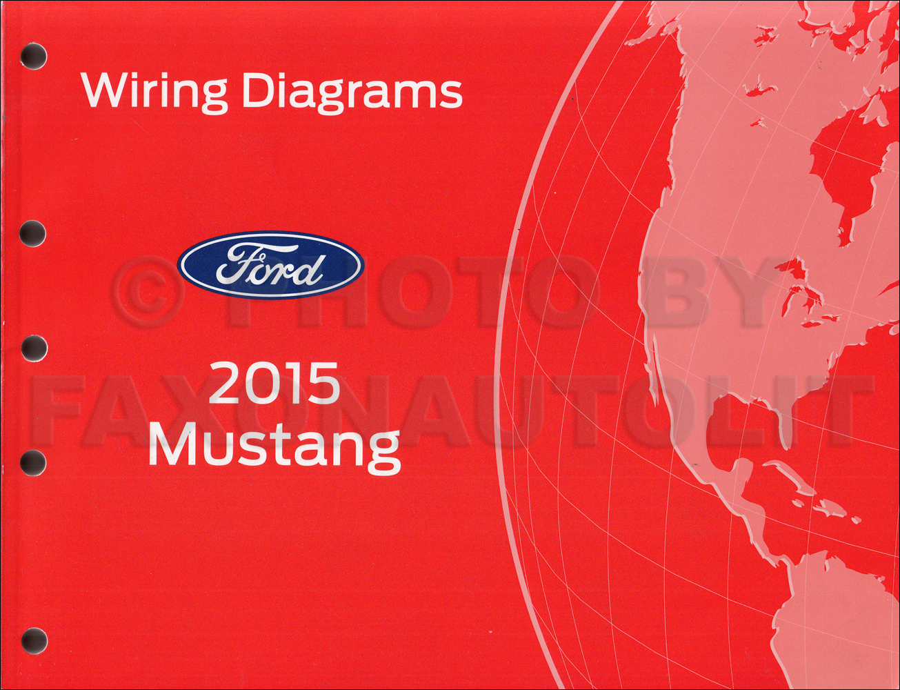 2015 Ford Mustang Wiring Diagram Manual Original