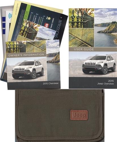 2015 Jeep Cherokee User Guide Owner's Manual Package With Case Original