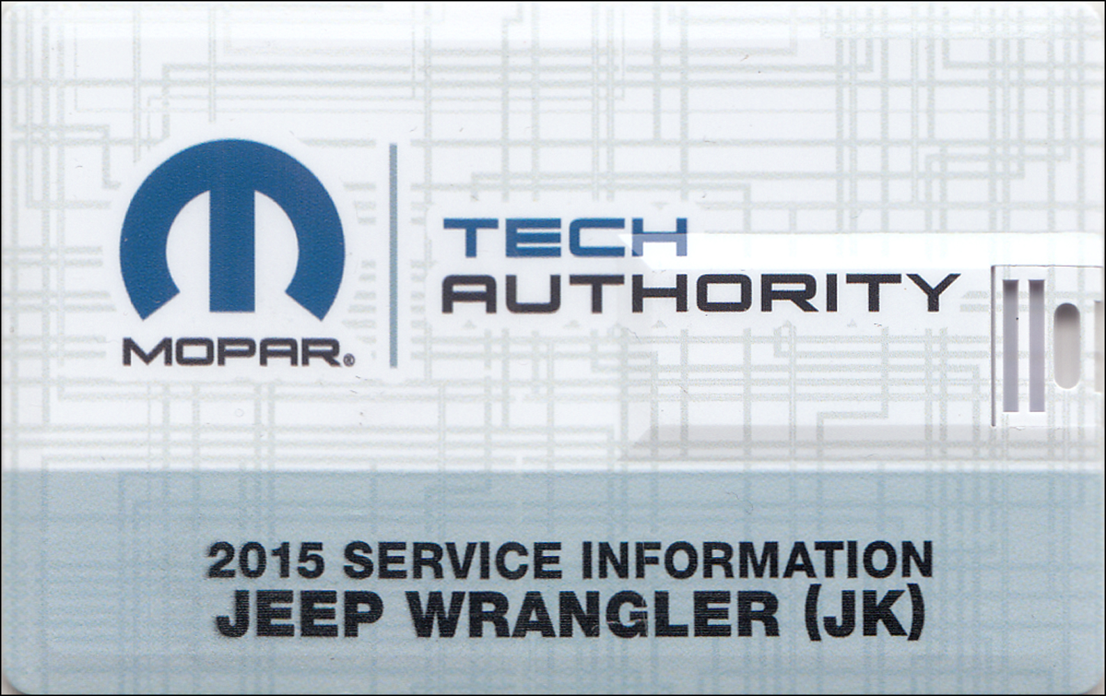 2015 Jeep Wrangler Repair Shop Manual USB