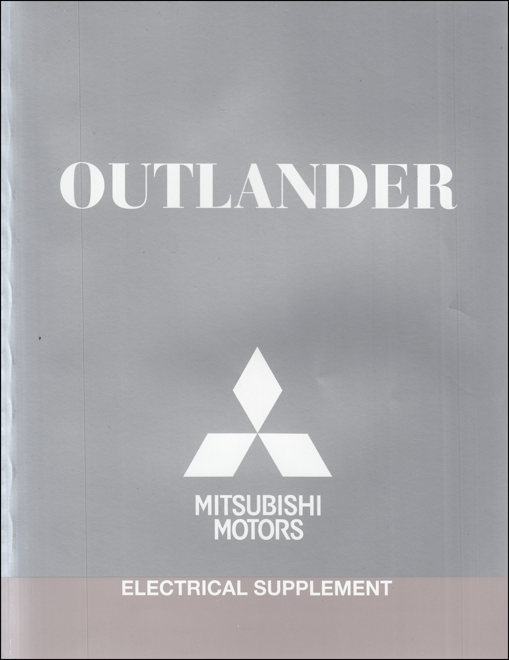 2015 Mitsubishi Outlander Wiring Diagram Manual Original 
