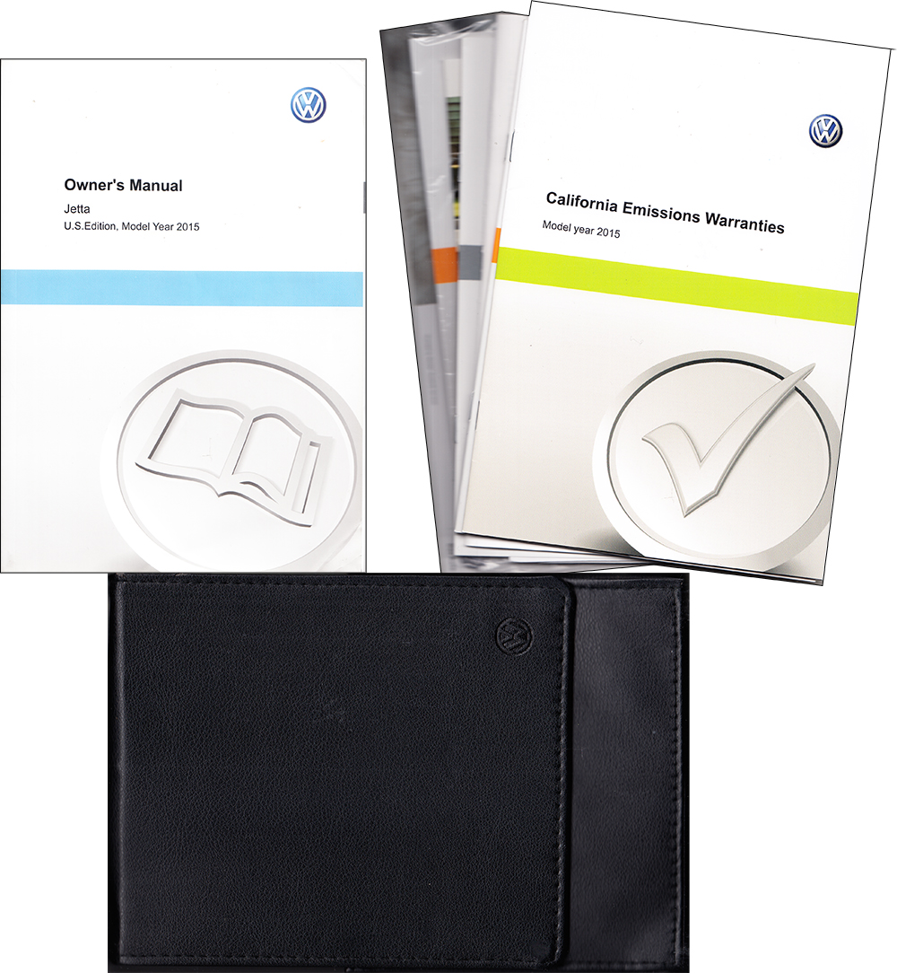 2015 Volkswagen Jetta Owner's Manual Package Original