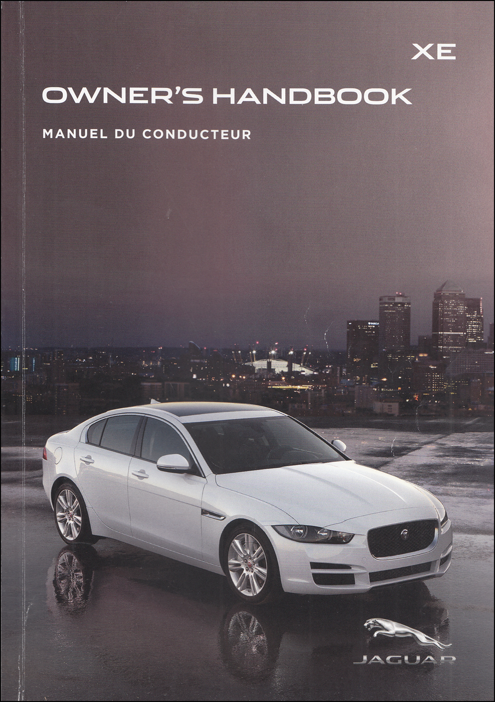 2016-2017 Jaguar XE Owners Manual Original