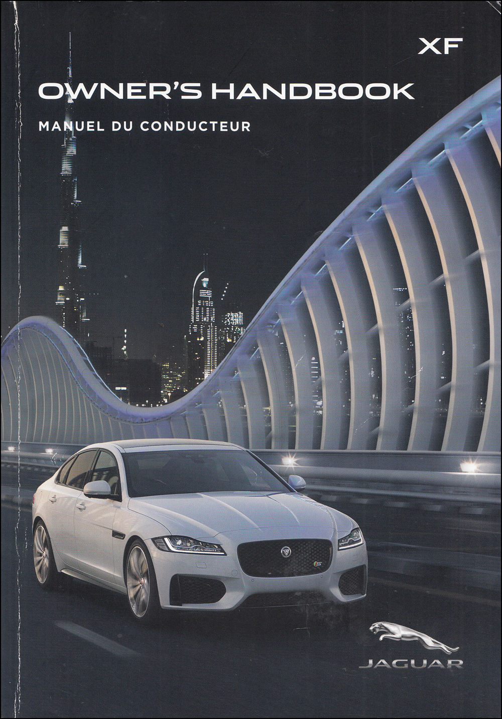 2016-2017 Jaguar XF Owner's Manual Original