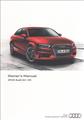 2016 Audi A3 / S3 Owner's Manual Original