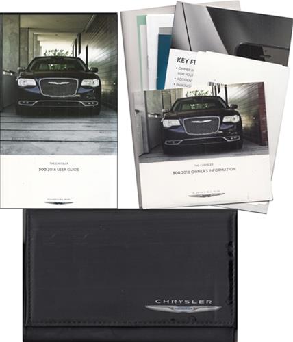 2016 Chrysler 300 User Guide Owner's Manual Package Original