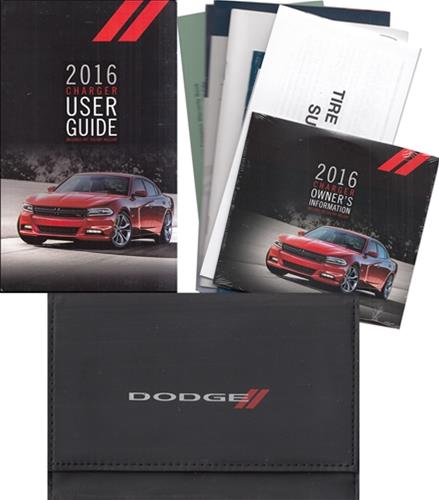 2016 Dodge Charger User Guide Owner's Manual Package with Case Original