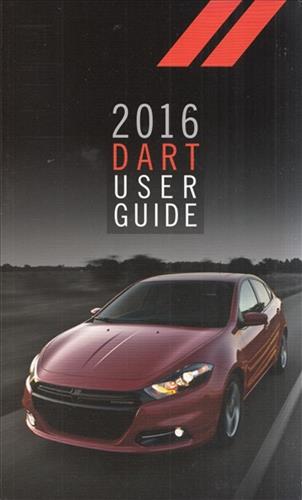 2016 Dodge Dart User Guide Owner's Manual Original