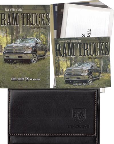 2016 Ram Truck 1500 2500 3500 User Guide Owner's Manual Package with Case and DVD Original