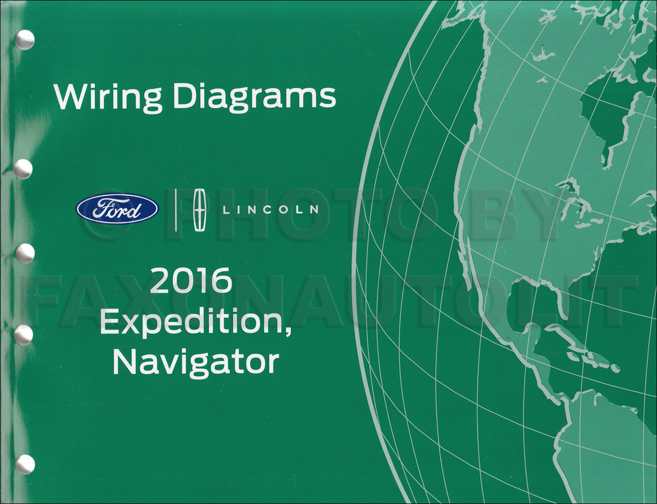 2016 Ford Expedition Lincoln Navigator Wiring Diagram Manual Original