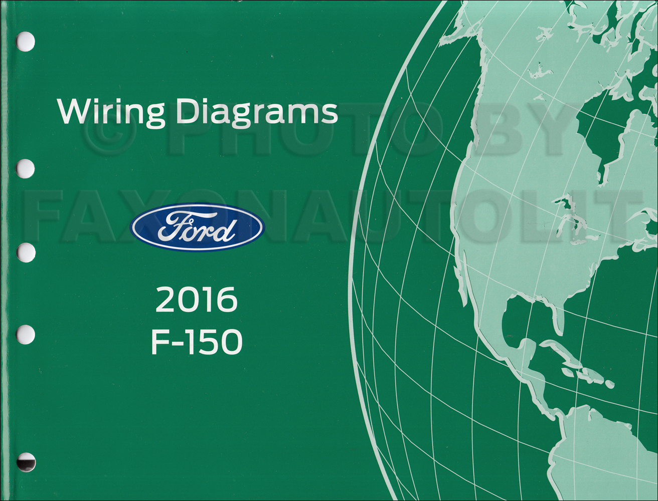2016 Ford F-150 Wiring Diagram Manual Original