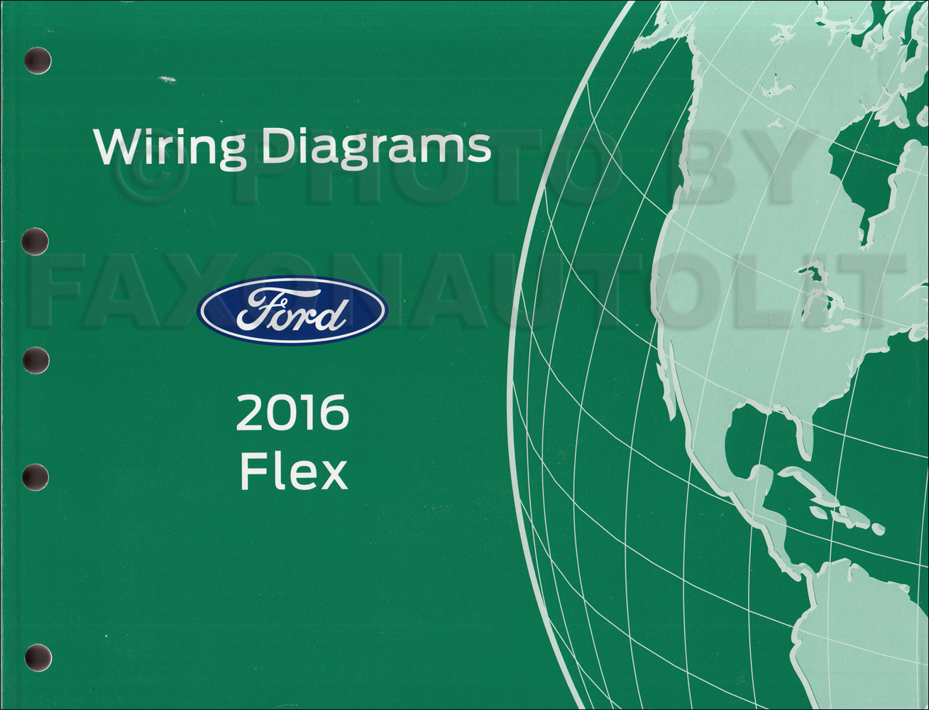 2016 Ford Flex Wiring Diagram Manual Original