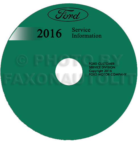 2016 Ford C-Max Repair Shop Manual on CD-ROM Original