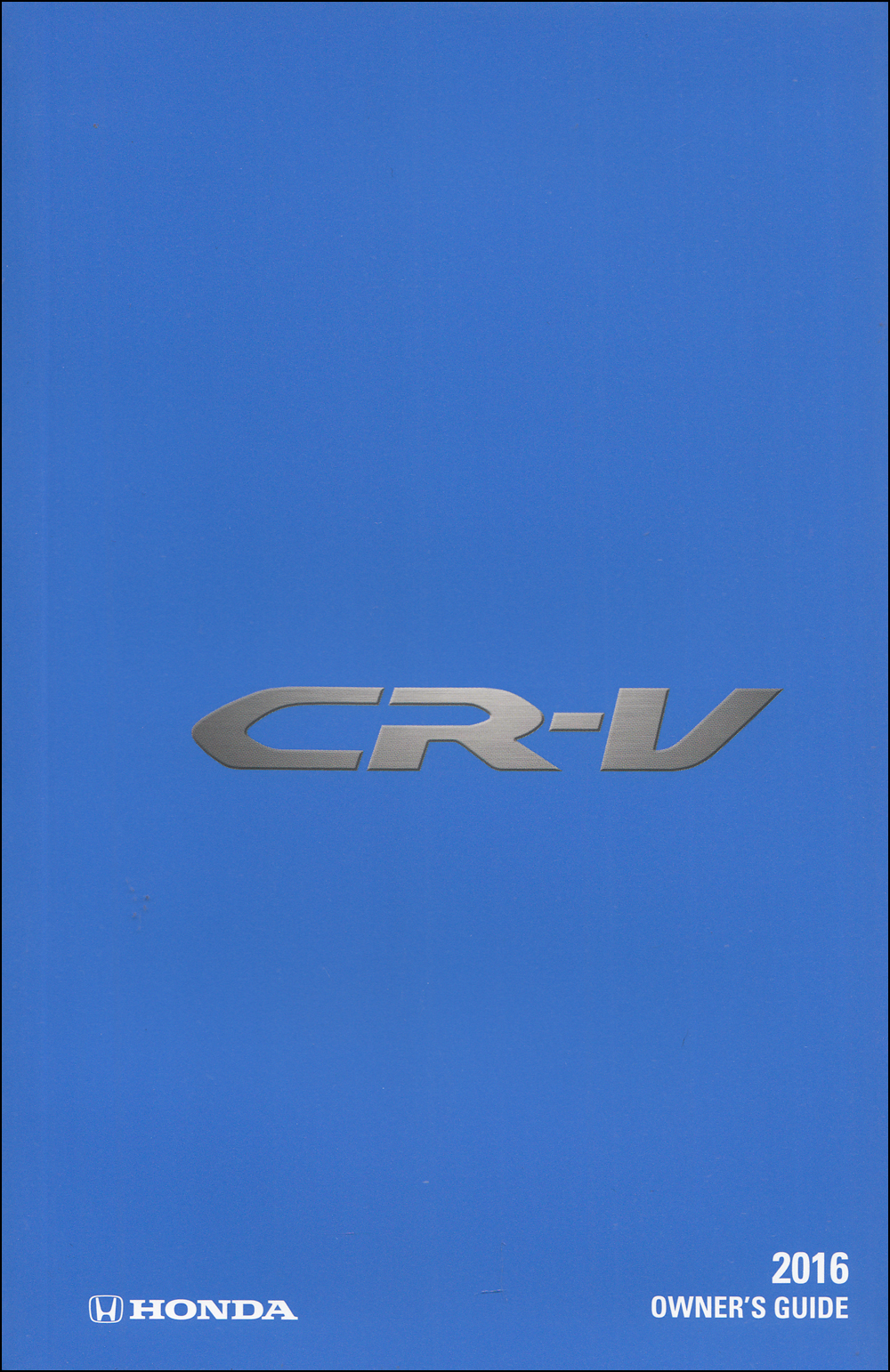 2016 Honda CR-V Owner's Manual Original