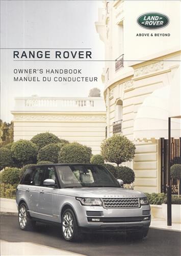 2016 Land Rover Range Rover Owner's Manual Original
